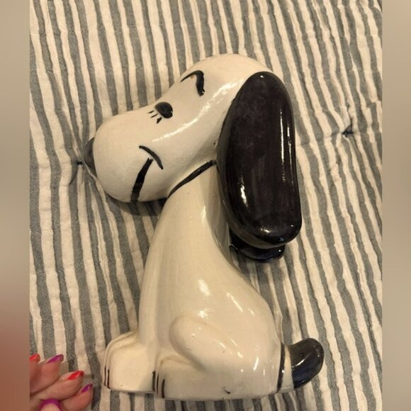 Vintage/ Collectible ceramic glass SNOOPY figurine - Picture 3 of 5